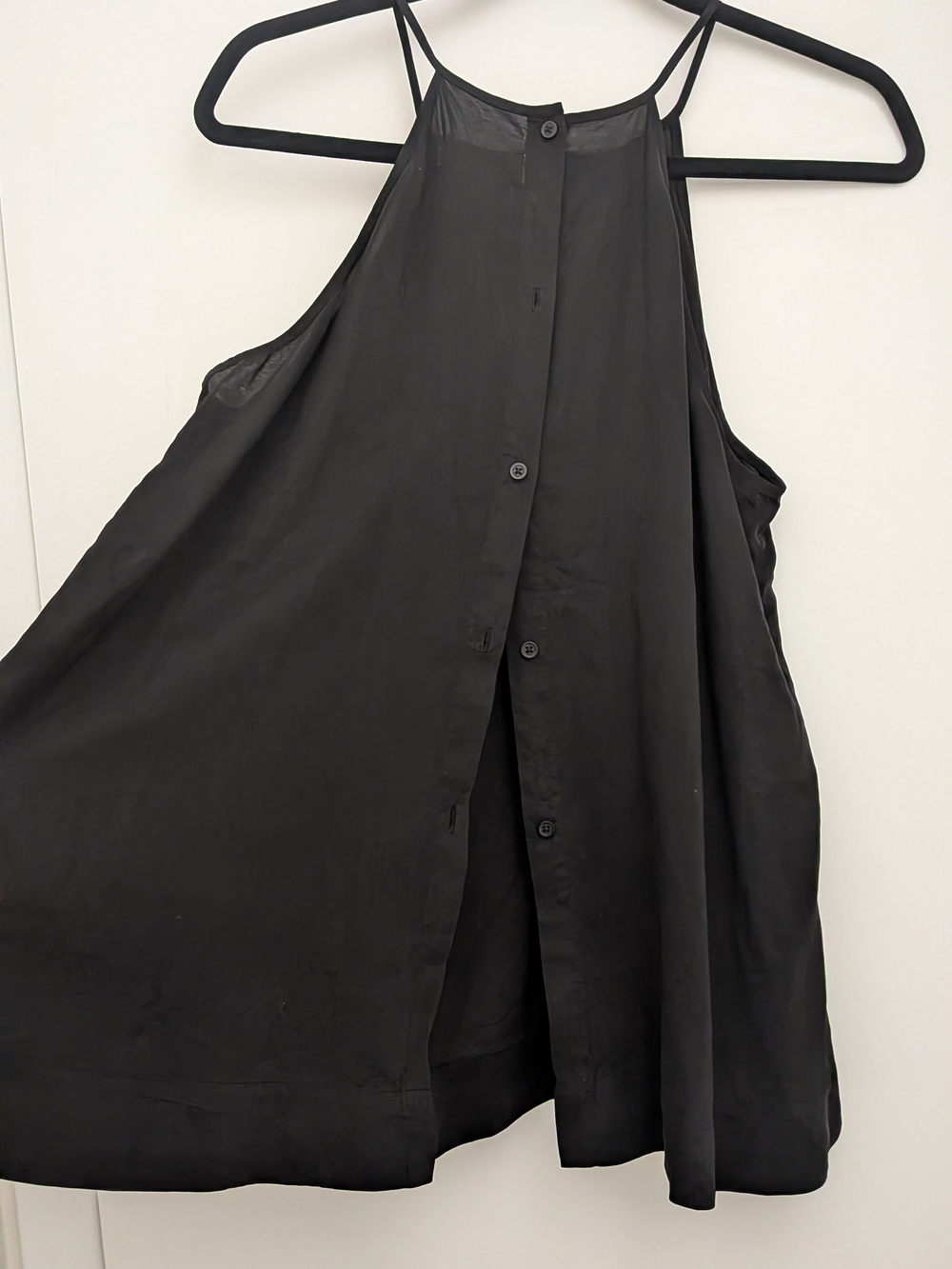 cloth & stone Black Sleeveless Tank Top